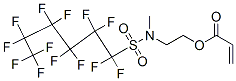 2-[methyl[(tridecafluorohexyl)sulphonyl]amino]ethyl acrylate