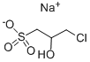 3 -Chloro-2-hydroxypropanesulfonic acid, sodium s